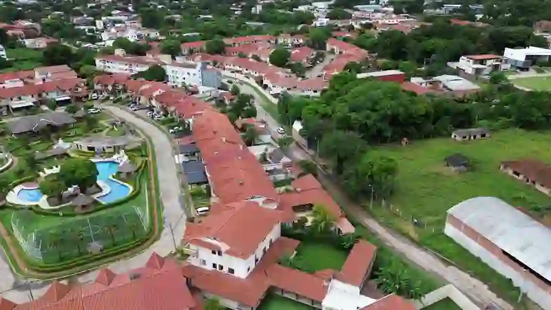 Video aéreo de obra 7