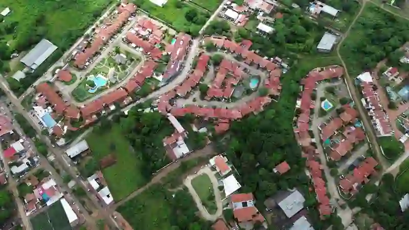 Video aéreo de obra 9